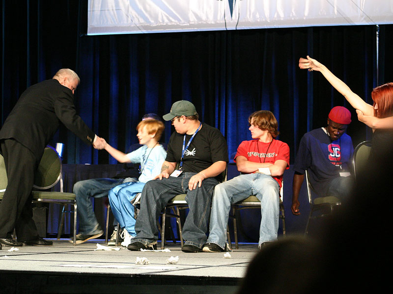 You're glued to your seat.